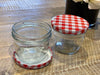 Clear Glass Jars Screw Top Lid Jam Honey Storage Jar Preserve Food Container