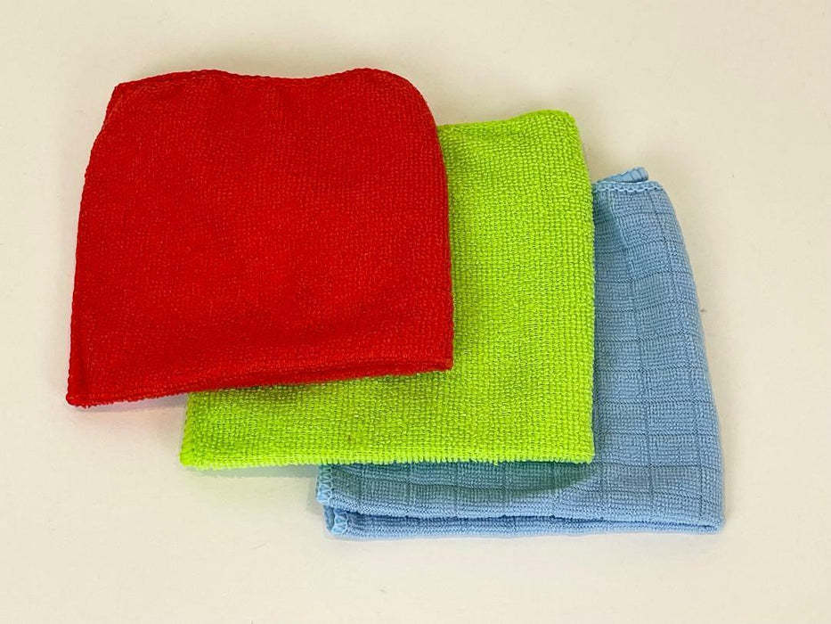 Microfiber Towels Cleaning Cloths Multipurpose Quick Dry Dusting Cloth 6/12pcs