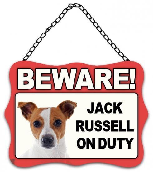 Dog Metal Sign Beware of Dogs Guard Dog on Duty Warning Gate & Home Signs Notice