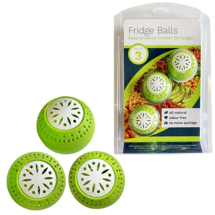 Fridge balls Refrigerator Absorber Odour Removal keep Fruit & Veg Fresh Longer