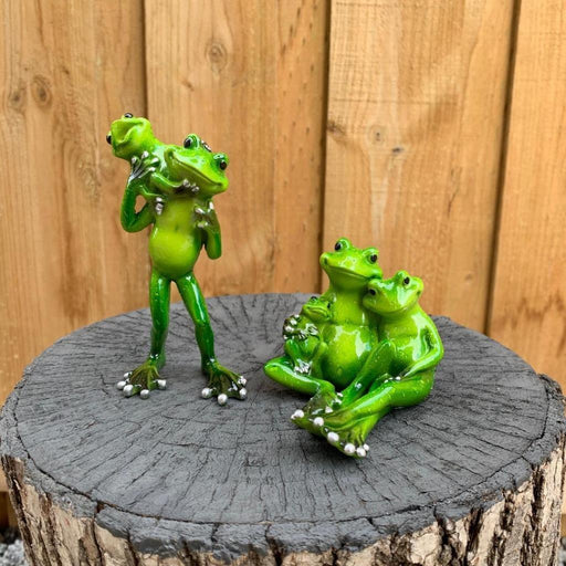 Frogs Decorative Frog Figurines Family & Lovers Garden Home Décor Ornament