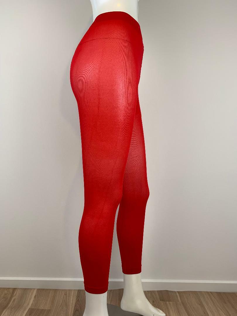 Women Ladies Leggings Footless Party Costume Legging Colorful Black Pink Green