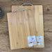 Large Bamboo Chopping Board for Kitchen Serving Cutting Boards Set Wooden 2pcs