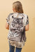 Caroline Morgan Women Casual Summer Top Tiger Print Loose Tops Plus Size