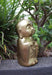 Happy Buddha Statue Lucky Fengshui Gold Monk Home Decor Figurine 25cm