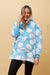 Hooded Blanket Big Hoodie Soft Warm Wearable Blanket Sleepwear for Adult & Kids