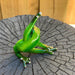 Yoga Frog Figurine Frogs Statue Funny Garden Home Décor Animal Ornament 10cm