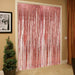 Foil Metallic Fringe Tinsel Curtain Rose Gold Backdrop Door Party Decorations