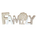 Family Table Sign Plaque Wood Hanging Home Sign Tree of Life Farmhouse 40cm