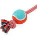 Dog Toys with Tennis Ball Rope Tough Dog Chew Toy for Aggressive Chewers 24cm