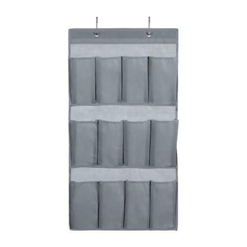 Hanging Wardrobe Organiser Over the door Wall Closet Storage with 8 or 12 Pocket