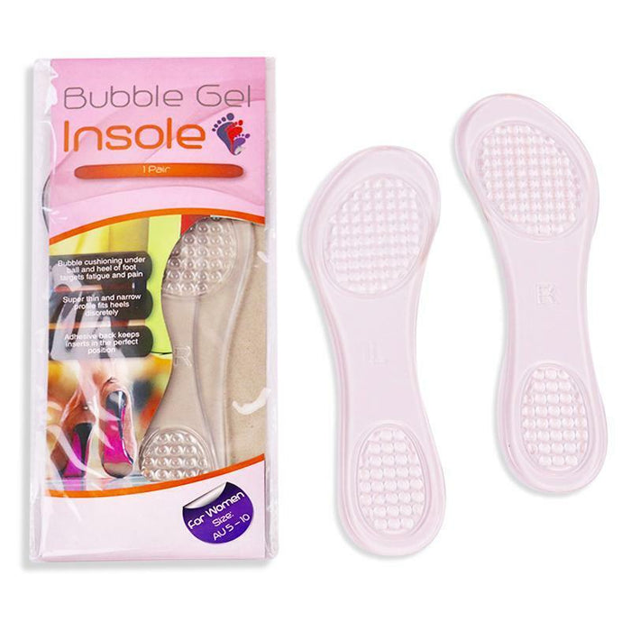 Bubble Gel Cushion Insole Pads for Women Pain Relief High Heels Shoes Inserts