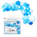 DIY Blue Balloon Arch Garland kit Confetti Balloons Party Decorations 71pc 4m