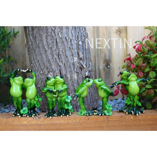 Frogs Decorative Lovers Frog Figurines Statues Garden Home Décor Ornaments