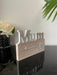 Mum Table Sign Plaque Wood Mum Signs Table Centerpiece Mother's Day Gift 20cm