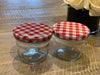 Clear Glass Jars Screw Top Lid Jam Honey Storage Jar Preserve Food Container