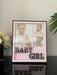 Baby's Picture Photo Frame Girl or Boy Keepsake Newborn Baby Shower Pink Blue