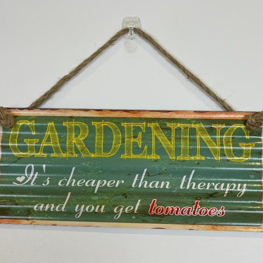 Gardening Metal Sign Country Vintage Retro Tin Home Signs Wall Decor Bar Pub