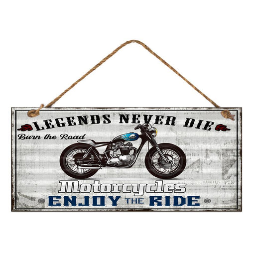 Motorcycles Metal Sign Country Vintage Retro Tin Home Coffee Shop Bar Pub Decor