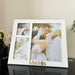 Mr & Mrs Wedding Photo Frame White Wood Picture Frame Newlywed Engagement gift