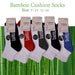 Bamboo Socks Ankle Low Cut Soft Cushion Work Sport Men s7-14 White Black Navy