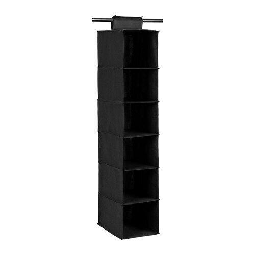 Hanging Wardrobe Organiser Closet Storage 6 or 10 Tier Shelf Clothes Shoes Hats