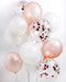 Confetti Balloons Balloon Set Rose Gold Blue Wedding Birthday Party Decorations