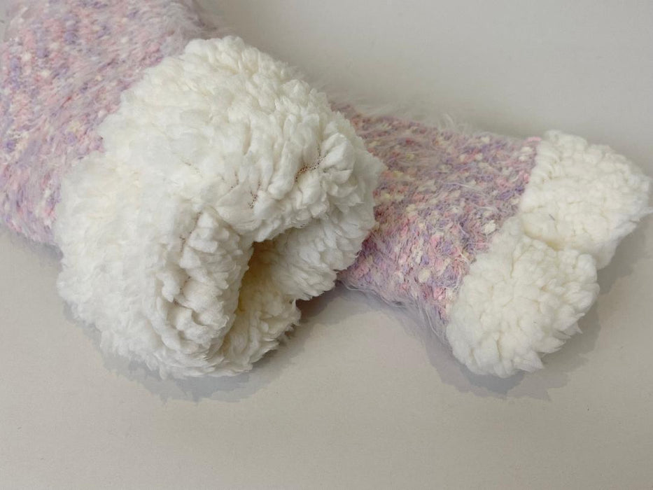 Warm Winter Socks with Fur Women Bed Slipper Sock Soft Thick Fluffy Socks