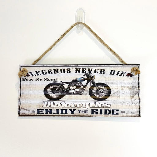 Motorcycles Metal Sign Country Vintage Retro Tin Home Coffee Shop Bar Pub Decor