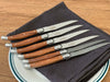 Chateau Laguiole Cutlery Set & Steak Knife Stainless Steel Dinner Wood Colour