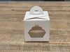 Cupcake Boxes Single Cupcake Muffin Containers with Insert Window & Handle