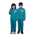 Kids Costume Set Doctor Hospital Surgeon Dr Green Cosplay Party Boys Girls