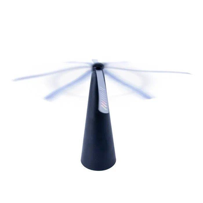 Shoo Fly Away Bug Fan Repeller Fly Fan Spinner Holographic blades Outdoor BBQ