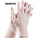 Disposable Gloves Vinyl Powdered Free 100pcs size M L XL