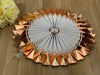 Rose Gold Paper Fans & Foil Fringe Curtain Party Decorations Set Birthday Bridal