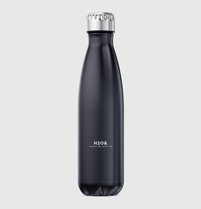 Insulated Water Bottle Thermal Double Wall Drink Vacuum Flask 350-500ml Hot Cold