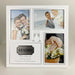 Our Wedding Photo Frame White Wood Picture Frame Newlywed Engagement gift 29cm