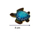 Miniature Sea Turtle Figurine Statue set of 6 Mini Turtles Indoor Outdoor Garden