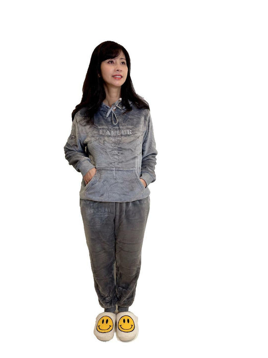 Women Pyjamas Pyjama Set Soft Plush Fleece Warm Winter Sleepwear Pajamas s8-18