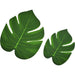 Artificial Palm Leaves Tropical Monstera Palm Leaf Jungle Hawaiian Luau Party