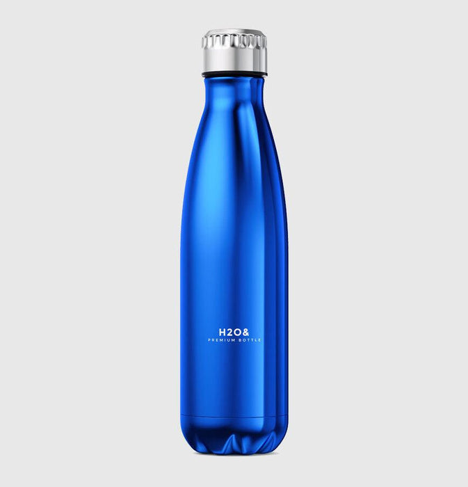 Insulated Water Bottle Thermal Double Wall Drink Vacuum Flask 350-500ml Hot Cold