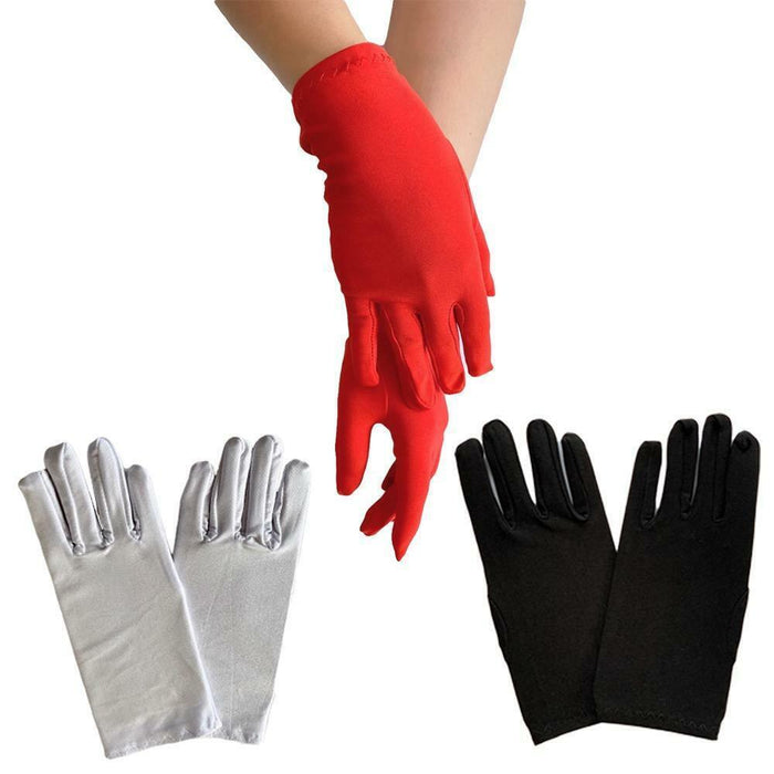 Ladies Party Gloves Wedding Bridal Dance Opera Sun Block Protection glove 20cm