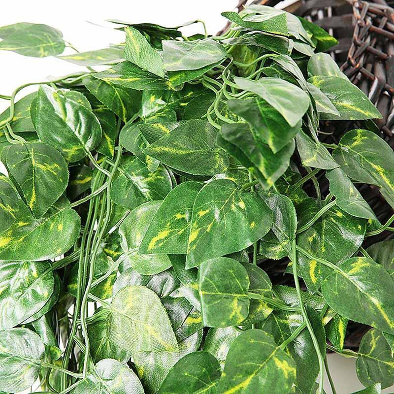 Artificial Ivy Leaves Fake Green Leaf Vines Money Rattans Hanging Garland Plants
