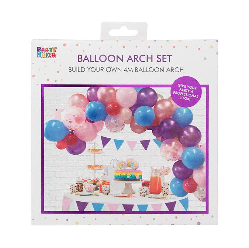 DIY Multicolour Balloon Arch Garland kit Confetti Balloons Party Decoration 81pc