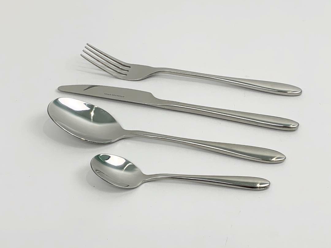 Cutlery Set Stainless Steel High quality Dinner Knives Forks Spoon Mirror Polish