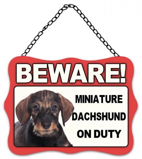 Dog Metal Sign Beware of Dogs Guard Dog on Duty Warning Gate & Home Signs Notice