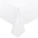 Plastic Table Cloth for Parties Disposable Tablecloths White Rectangle 137x274cm