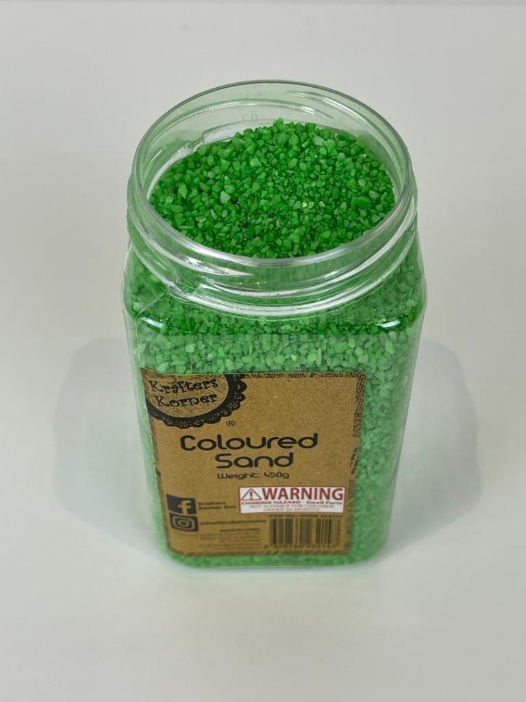 Coloured Sand Art Sand Crafts Vase Glass Sand Decoration 6 x 450g Mix colour