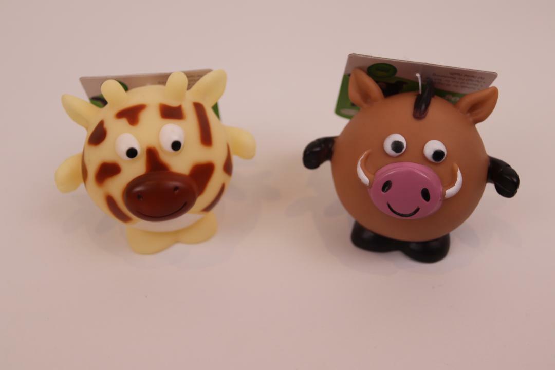 Novelty Squeaky Dog Toys Latex Squeeze Squeaker Sound Funny Pet Toy Animals 10cm