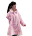 Hooded Blanket Big Hoodie Soft Warm Wearable Blanket Sleepwear for Adult & Kids